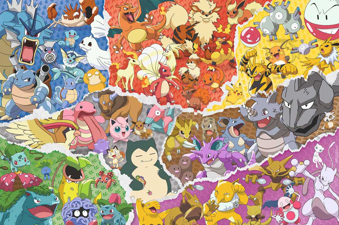 Puzzle Ravensburger Pokémon de 5000 Piezas