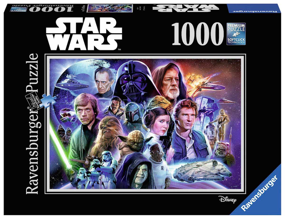 Comprar Puzzle Ravensburger Star Wars Clásicos de 1000 Piezas