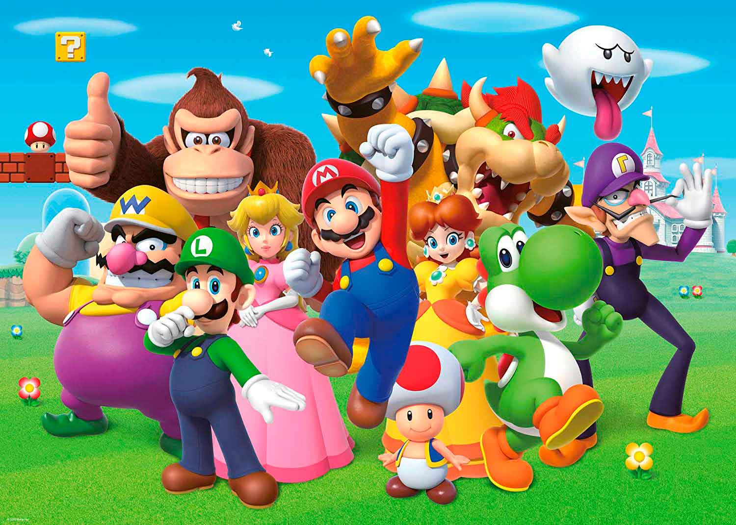 Puzzle Ravensburger Super Mario Bros. 1000 Piezas