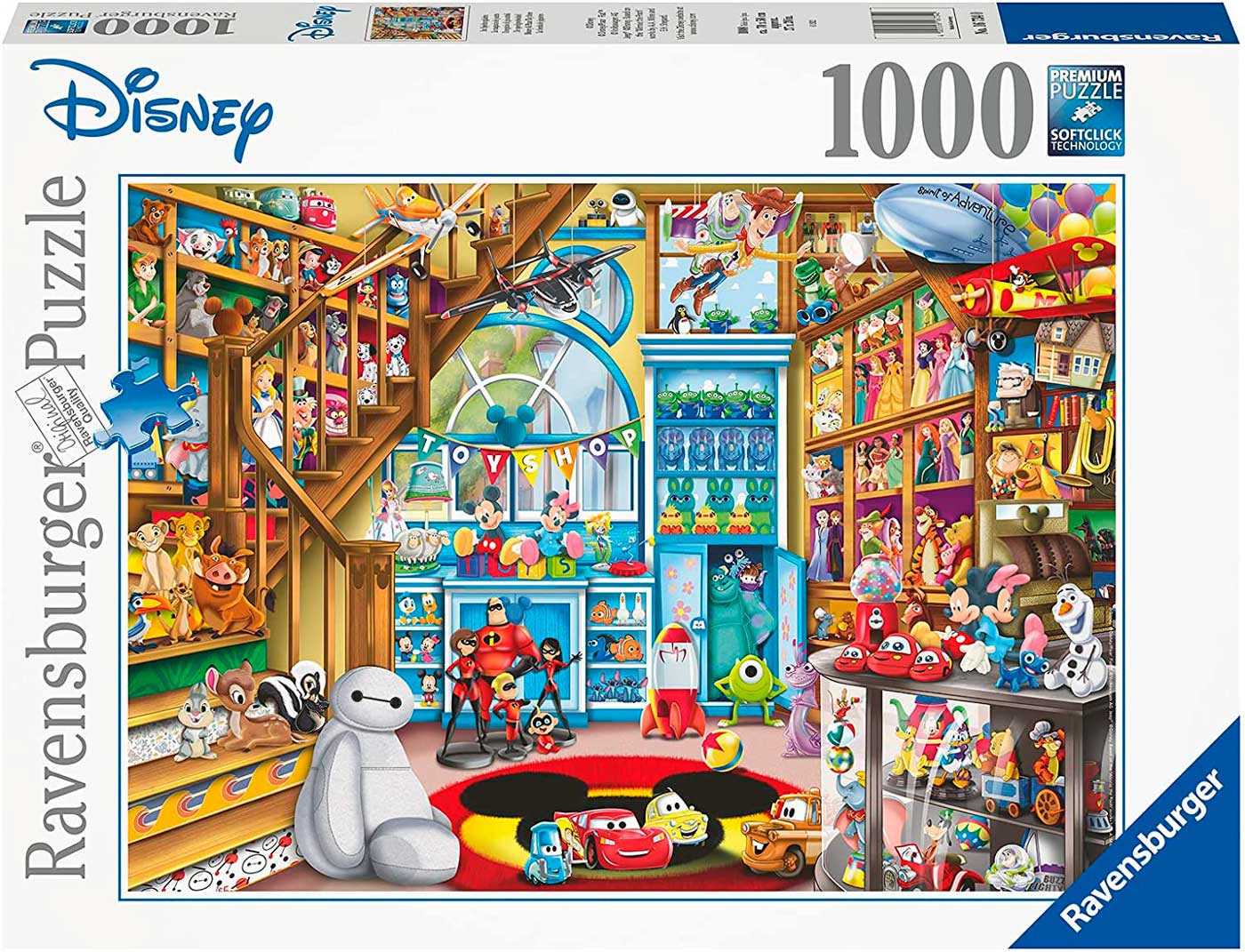 Comprar Puzzle Ravensburger Tienda Disney y Pixar 1000 Piezas