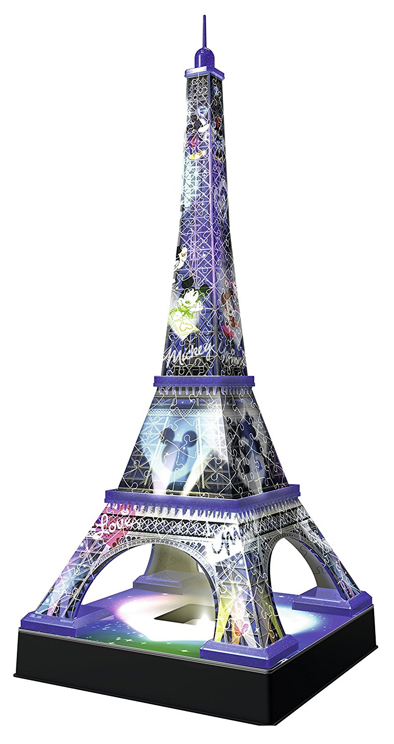 Comprar Puzzle Ravensburger Torre Eiffel Disney Night ...