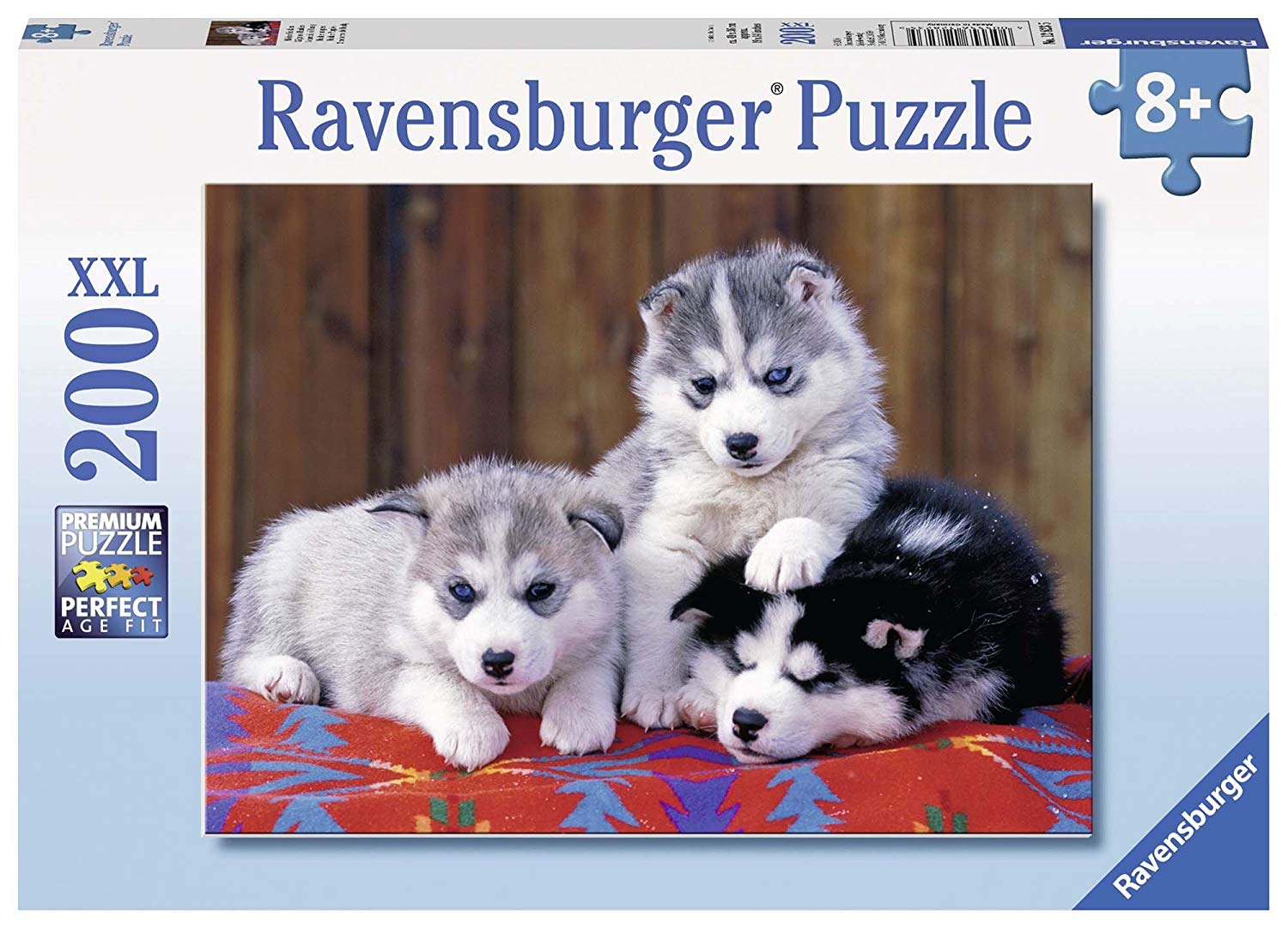 Comprar Puzzle Ravensburger Tres Cachorros de Husky XXL de 200 Pzs