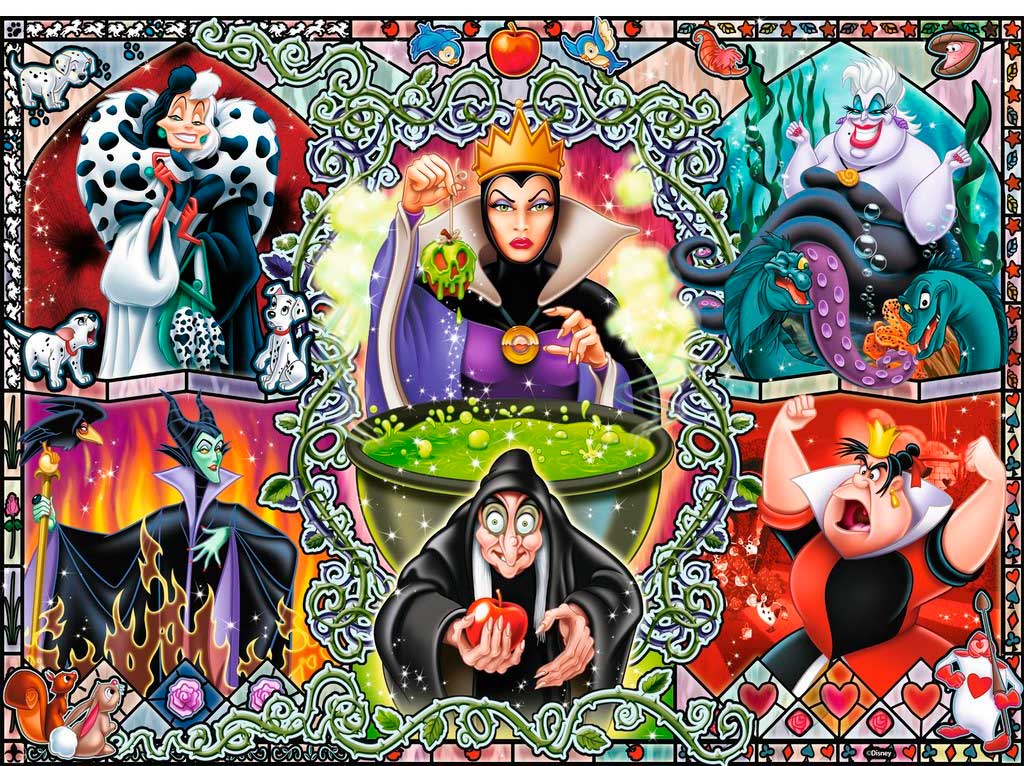 Puzzle Ravensburger Villanas Disney de 1000 Piezas