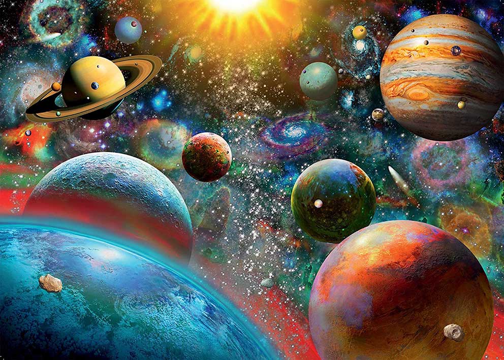 Puzzle Ravensburger Vista Desde el Espacio de 1000 Piezas