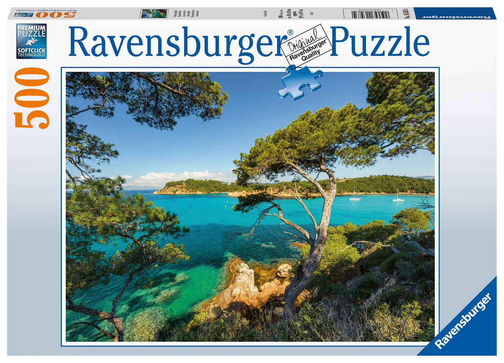 Puzzle Ravensburger Vista Marítima de 500 Piezas