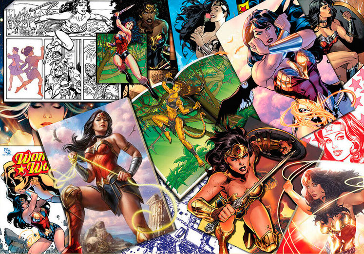 Puzzle Ravensburger Wonder Woman de 1500 Piezas