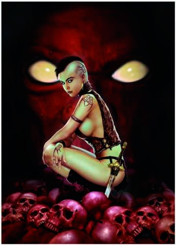 Puzzle Ricordi Guerrera Calavera de 1000 Piezas