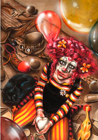 Puzzle Ricordi La Chica Payaso de 1000 Piezas