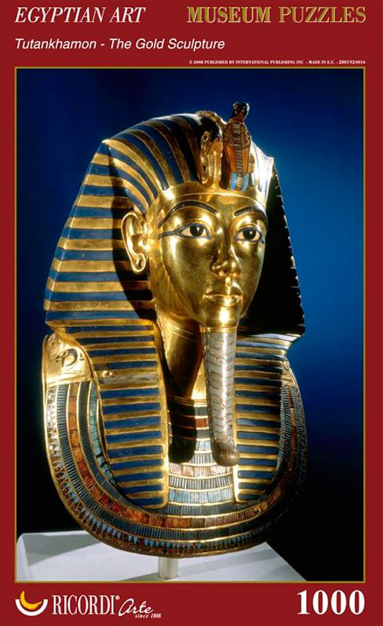 Puzzle Ricordi Tutankhamon La Escultura de Oro de 1000 Pzs