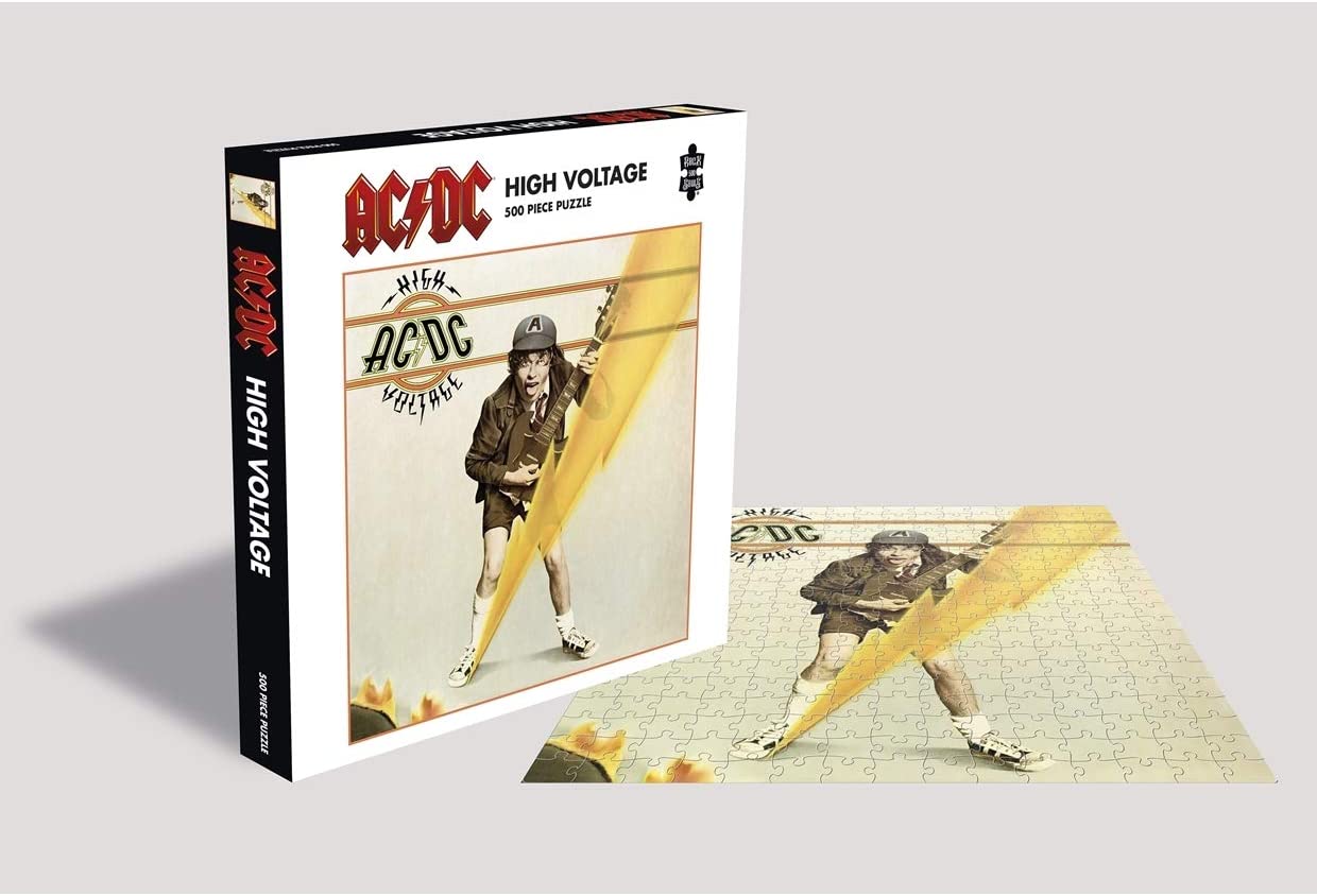 Puzzle Rock Saws High Voltage, AC/DC de 500 Piezas