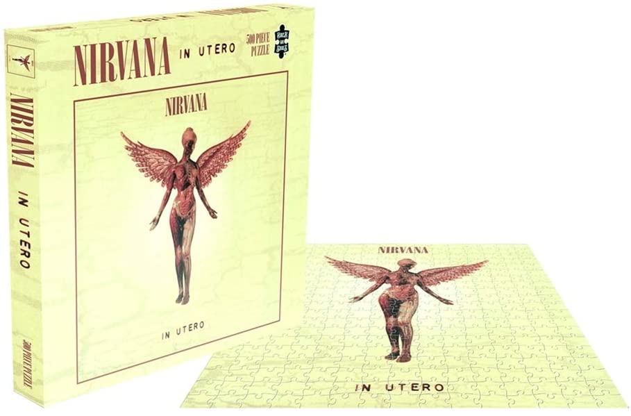 Puzzle Rock Saws In Utero, Nirvana de 500 Piezas