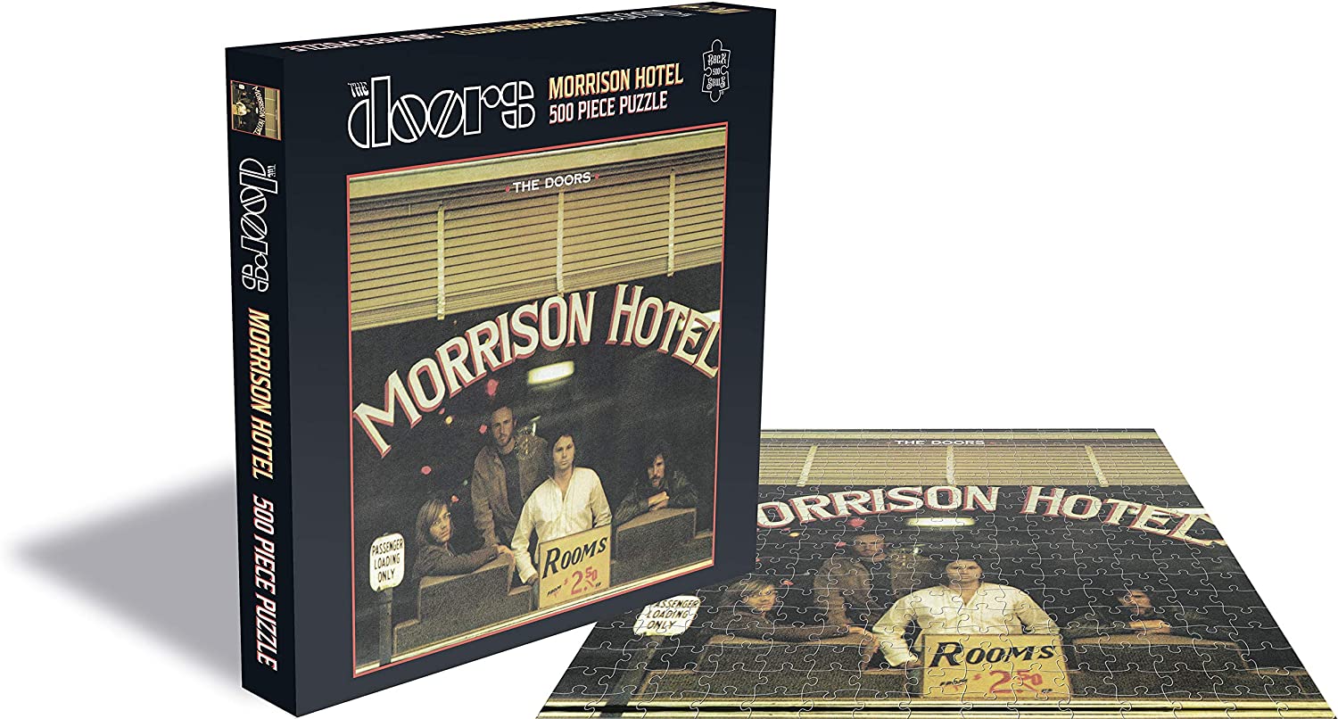 Puzzle Rock Saws Morrison Hotel, The Doors de 500 Piezas