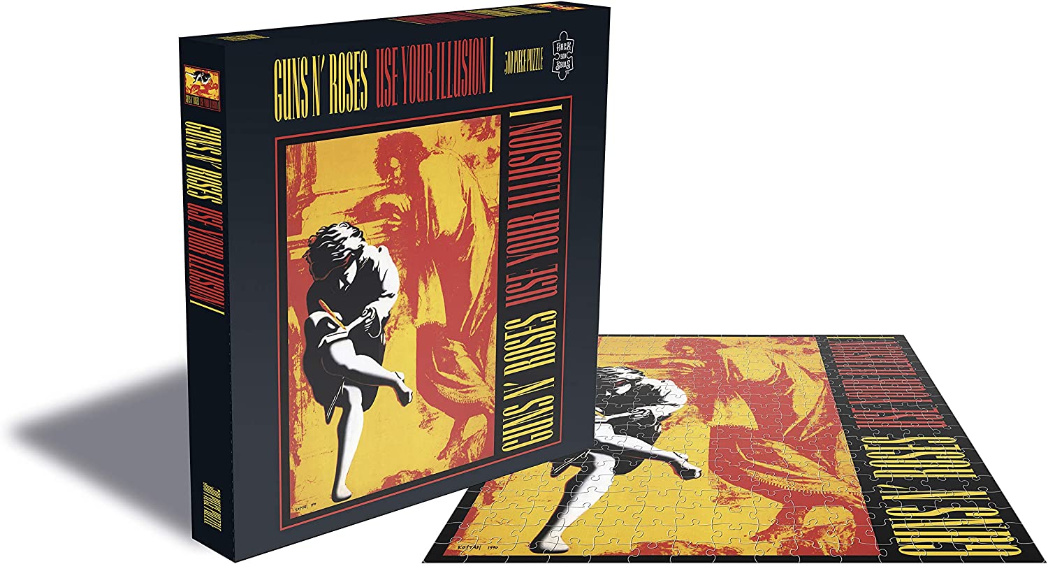Puzzle Rock Saws Use Your Illusion I, Guns N' Roses 500p