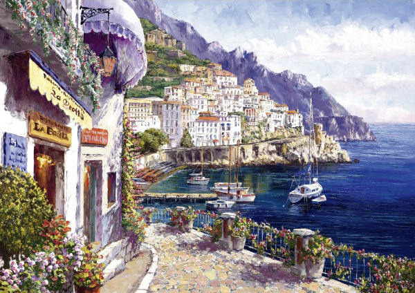 Sam Park, Puzzle Schmidt Amanecer en la Costa de Amalfi de 2000 Piezas