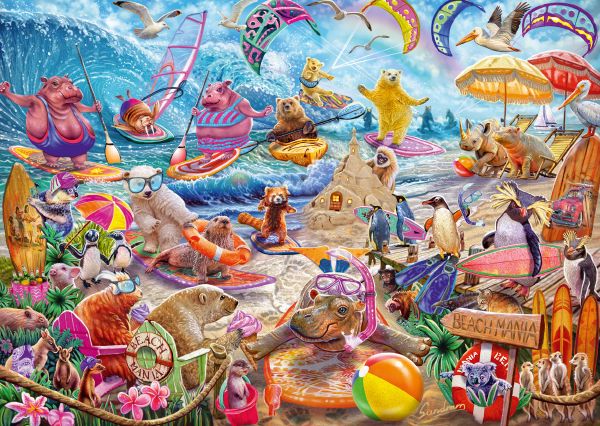 Puzzle Schmidt Beach Mania de 1000 Piezas