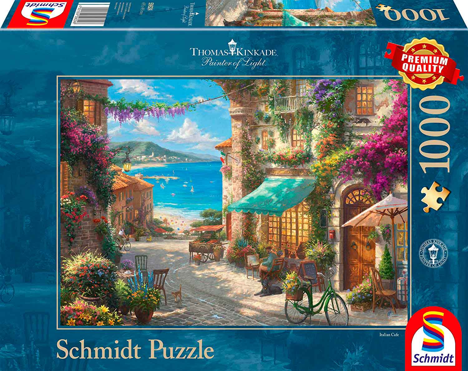Comprar Puzzle Schmidt Café Riviera de 1000 Piezas Schmidt59624