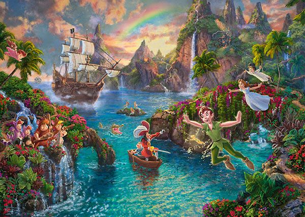 Puzzle Schmidt Disney Peter Pan de 1000 Piezas
