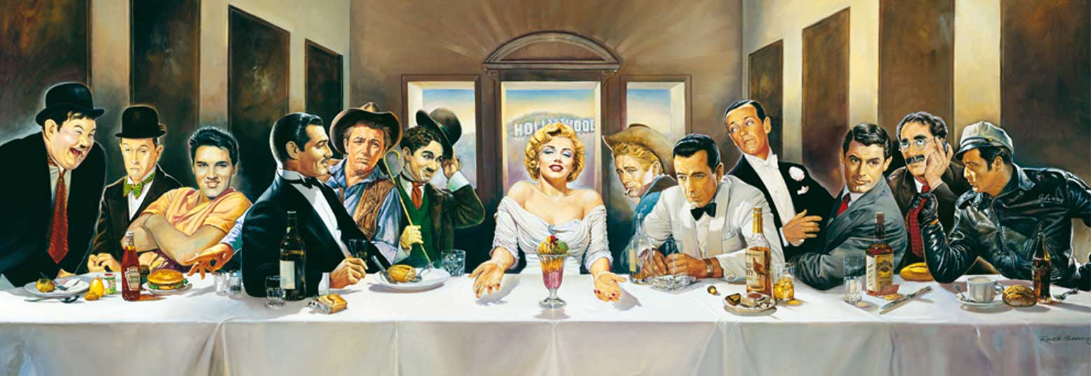Puzzle Schmidt Cena de los Famosos, Invitación de 1000 Piezas