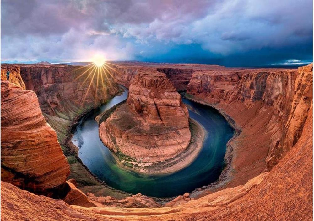 Puzzle Schmidt Curva de la Herradura, Glen Canyon de 1000 Pzs