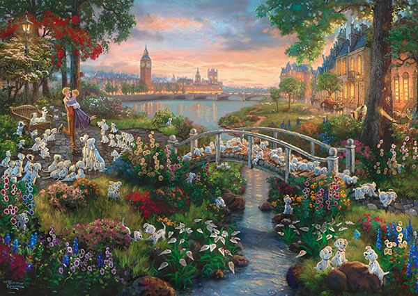 Puzzle Schmidt Disney 101 Dálmatas de 1000 Piezas