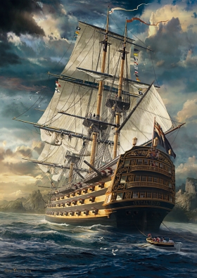 Puzzle Schmidt El Barco de 1000 Piezas