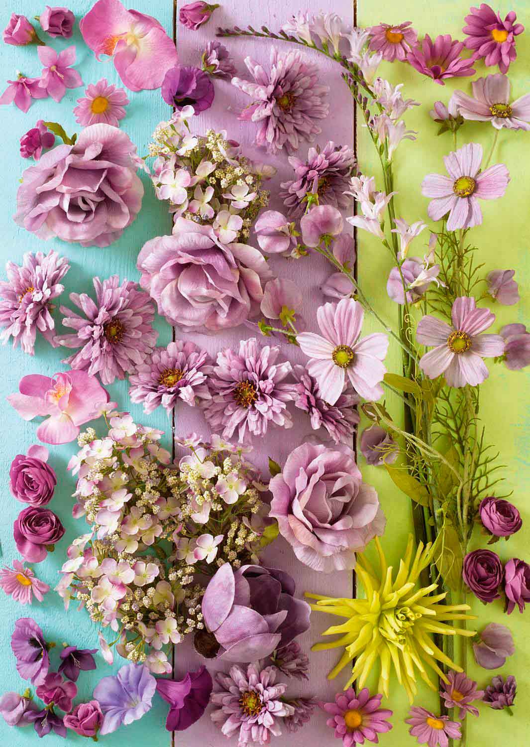 Puzzle Schmidt Flores Violetas de 1000 Piezas