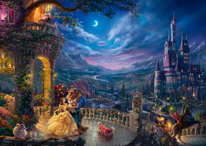 Puzzle Schmidt Disney La Bella y la Bestia de 1000 Piezas