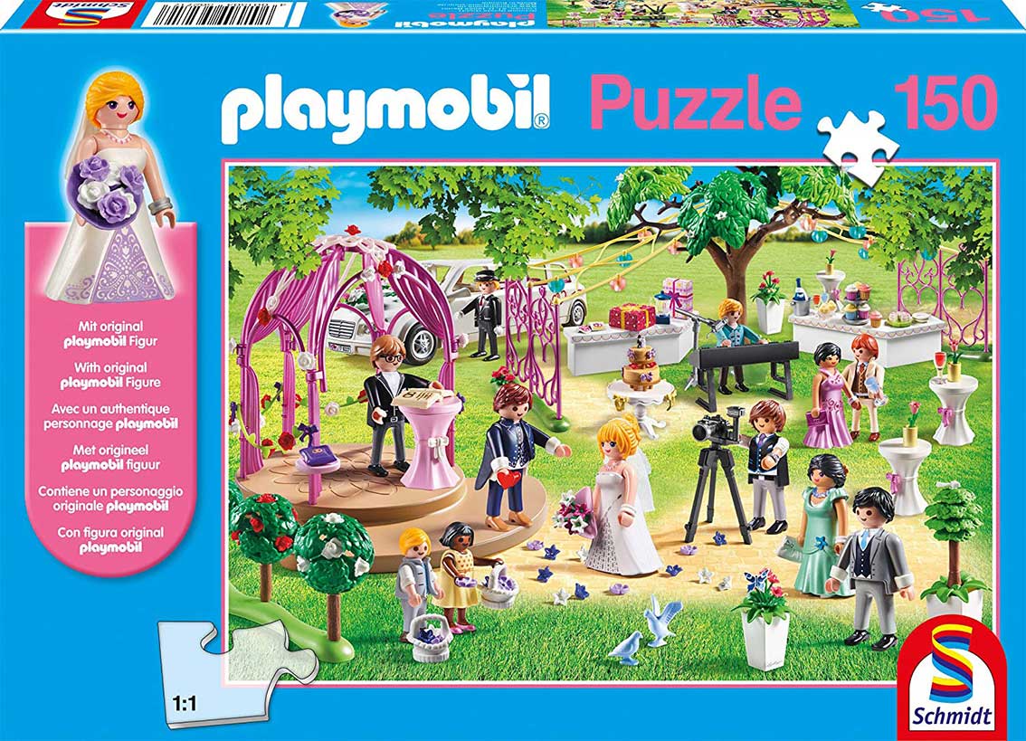 Playmobil Set: 80355 - Puzzle with 4 themes - Klickypedia