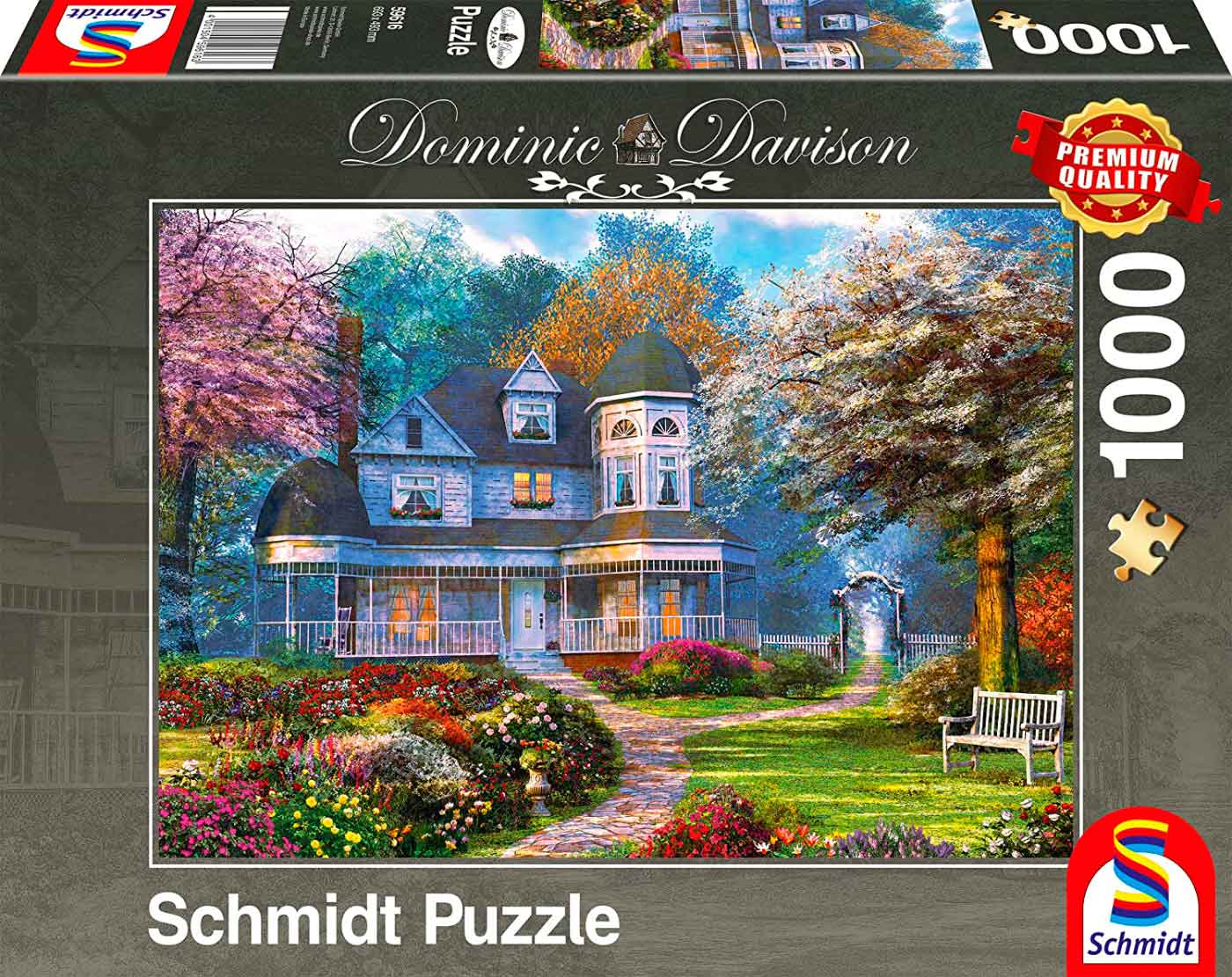 Comprar Puzzle Schmidt Mansión Victoriana de 1000 Piezas Schmidt59616