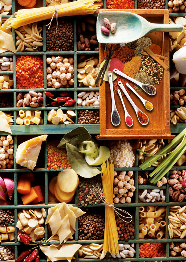 Puzzle Schmidt Popurri de Cocina de 1000 Piezas
