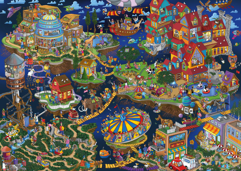 Puzzle Schmidt Si las Seis Fueran las Nueve de 1000 Pzs