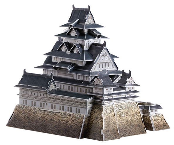 Puzzles de Castillos , Puzzle Scholas Himeji Castle 3D 87 Piezas