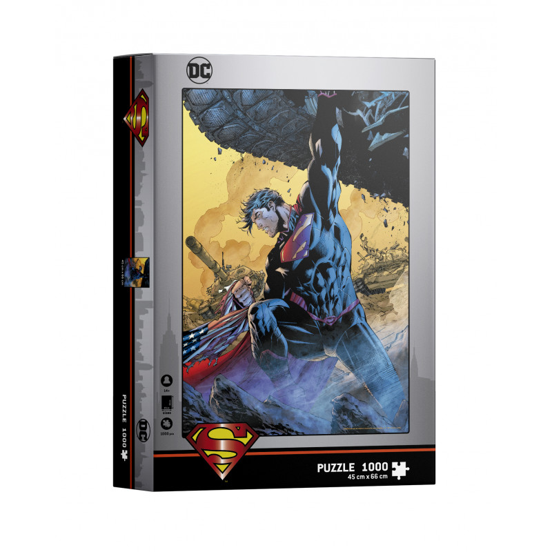 Puzzle SDToys Superman Tanque Universo DC de 1000 Piezas