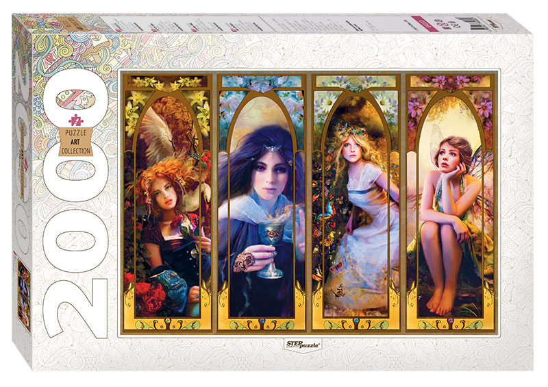 Puzzle Step Puzzle Hadas de 2000 Piezas