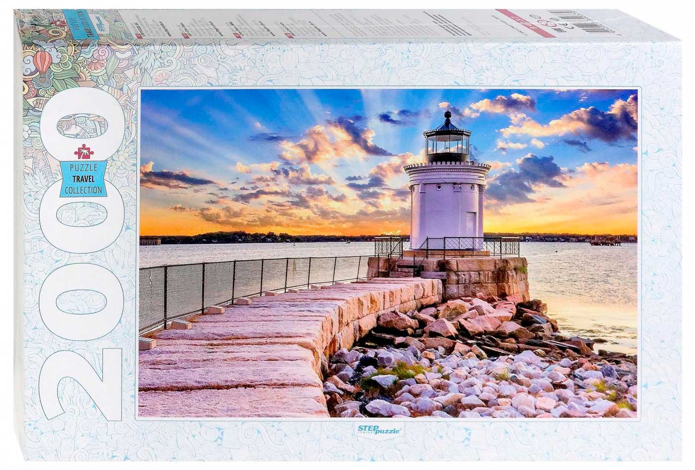Comprar Puzzle Step Puzzle Farol de Portland, Maine de 2000 Piezas
