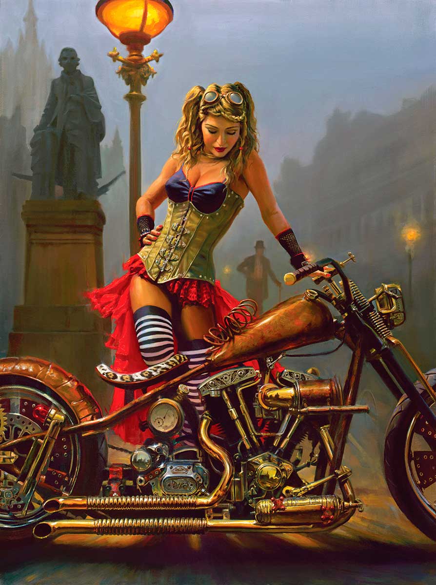 Puzzle SunsOut La Seductora SteamPunk de 1000 Pzs