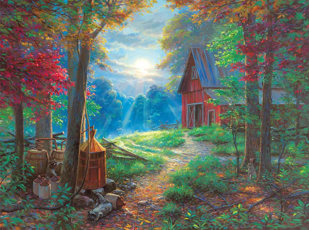 Puzzle SunsOut Travesuras Nocturnas de 1000 Piezas