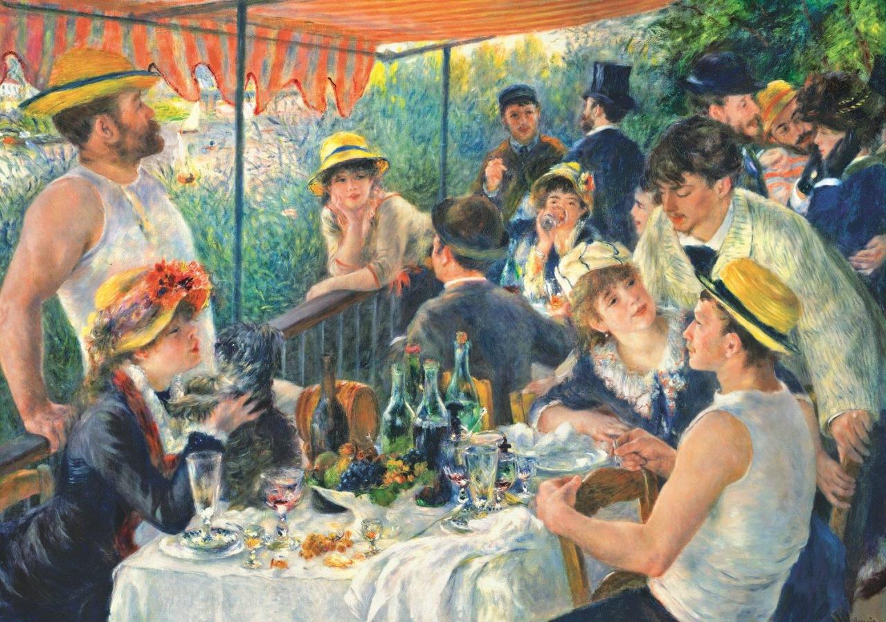 Puzzle Trefl Almuerzo de Remeros de 1000 Piezas