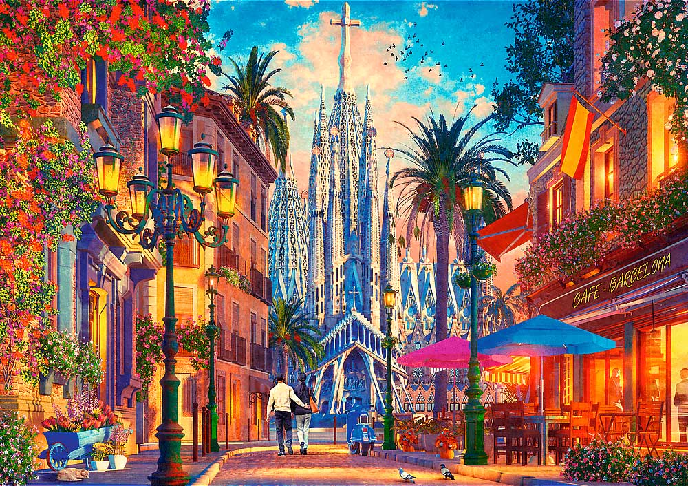 Comprar Puzzle Trefl Barcelona, ​​España de 1000 Piezas - TREFL-10793