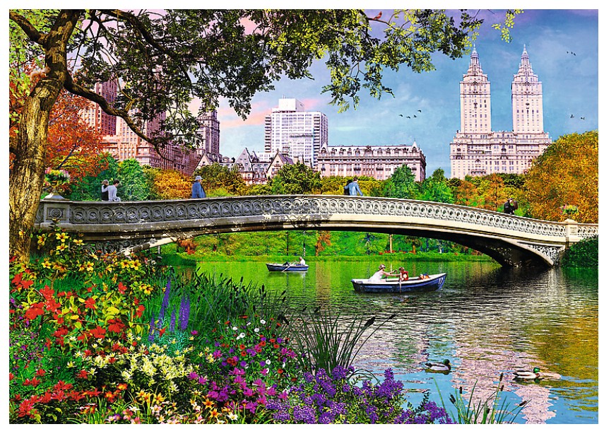 Puzzle Trefl Central Park, Nueva York de 1000 Piezas