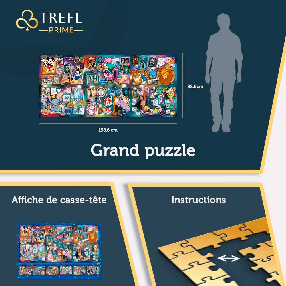 Disney 9000ピース ジグソーパズル　Trefl 海外パズル Comprar Puzzle Trefl La Mayor Colección De Disney de 9000 Pzs