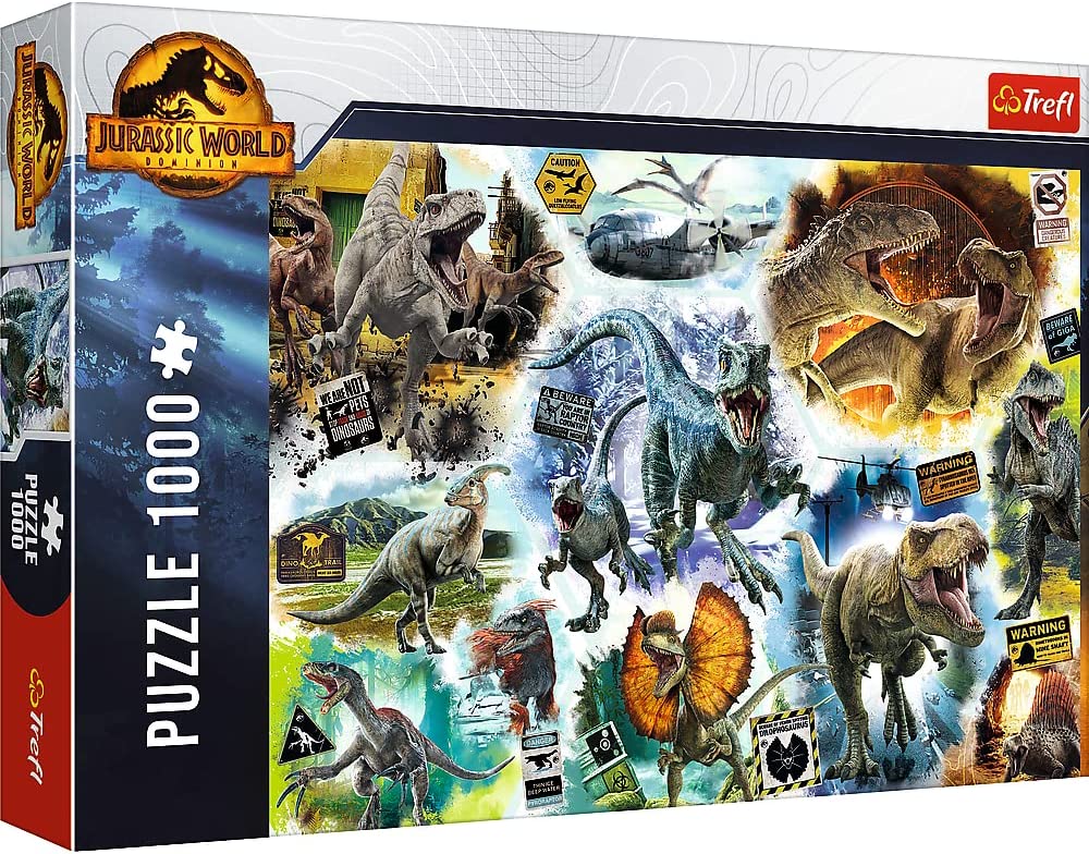 Comprar Puzzle Trefl Dinosaurios Jurassic World de 1000 Piezas
