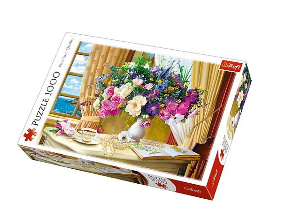 Comprar Puzzle Trefl Flores por la Mañana de 1000 Piezas - TREFL-10526 Comprar Puzzle Trefl Flores por la Mañana de 1000 Piezas - TREFL-10526