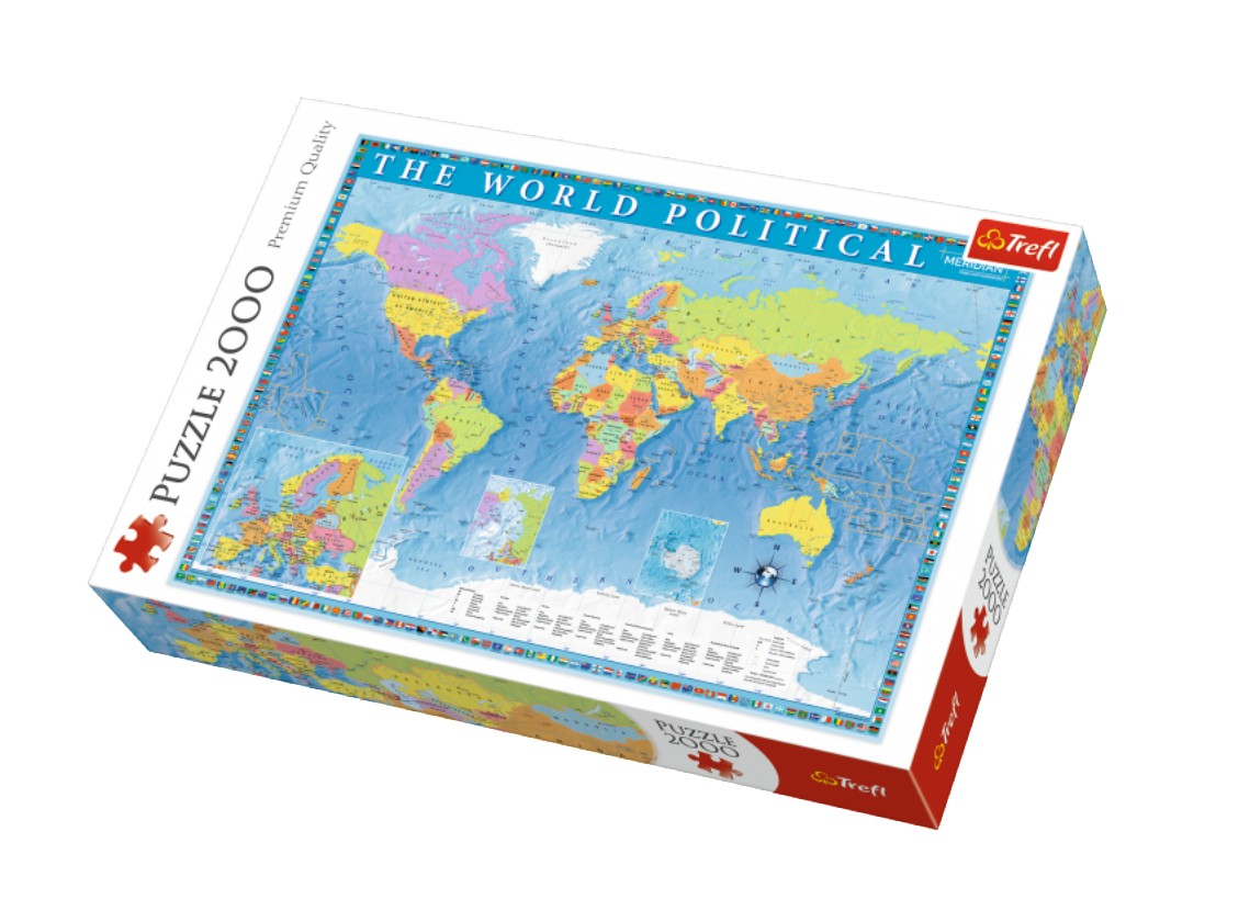 Comprar Puzzle Trefl Madeira Mapa do Mundo Antigo de 1.000 P