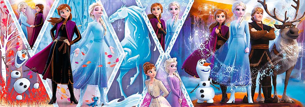 Puzzle Trefl Panorámico Frozen 2 de 1000 Piezas