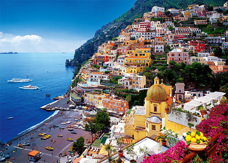 Puzzle Trefl Positano, Italia de 500 Piezas