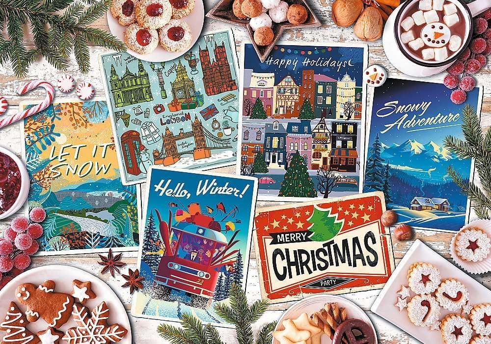 Puzzle Trefl Recuerdos de Invierno de 1000 Piezas