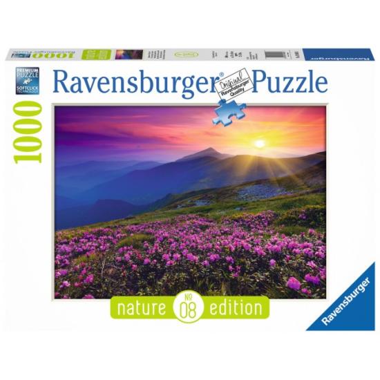 Puzzle Ravensburger Montañas al Alba de 1000 Piezas