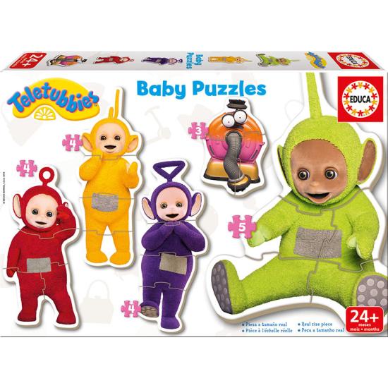 Baby Puzzle Educa Progresivo Teletubies
