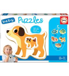 Puzzle Baby Educa Progresivo Animalitos